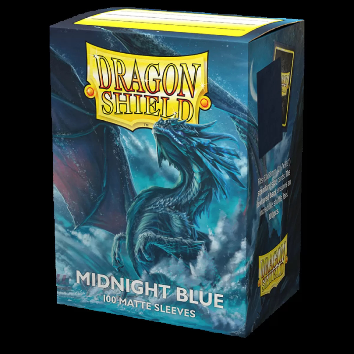 Dragon Shield Standard Sleeves - Midnight Blue Matte (100 Sleeves)