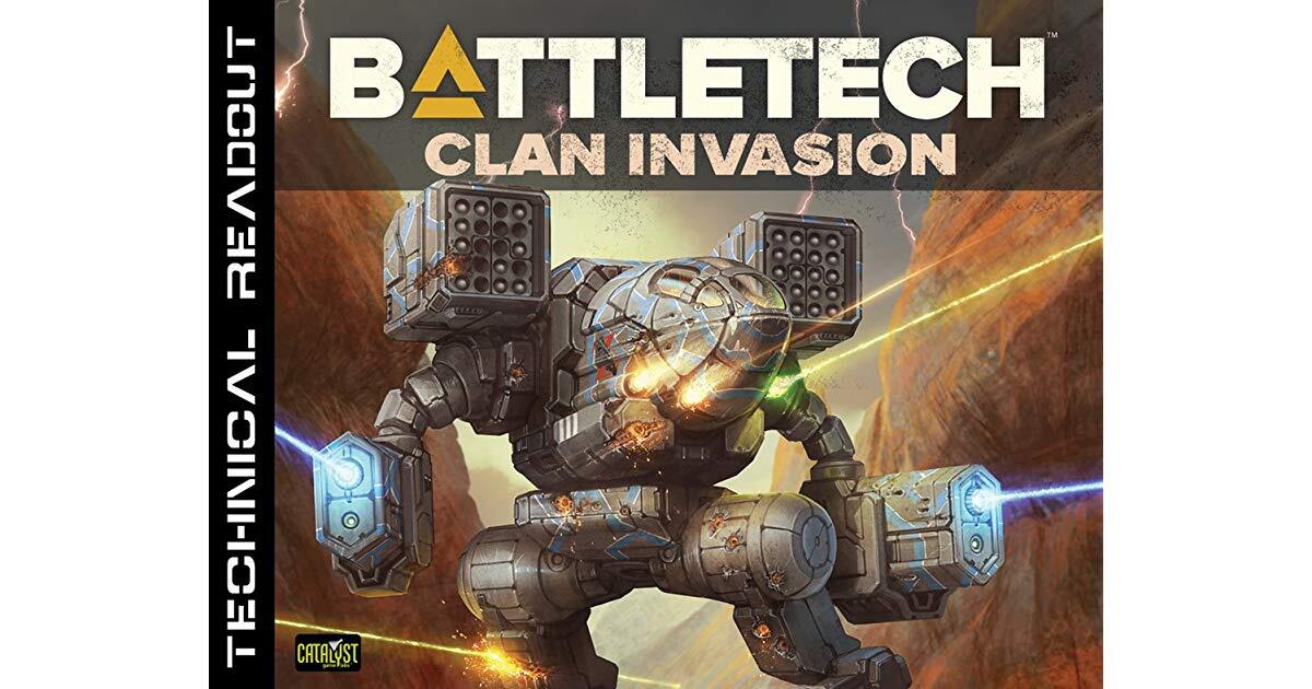 Battletech: Technical Readout - Clan Invasion | Decked Out Gaming