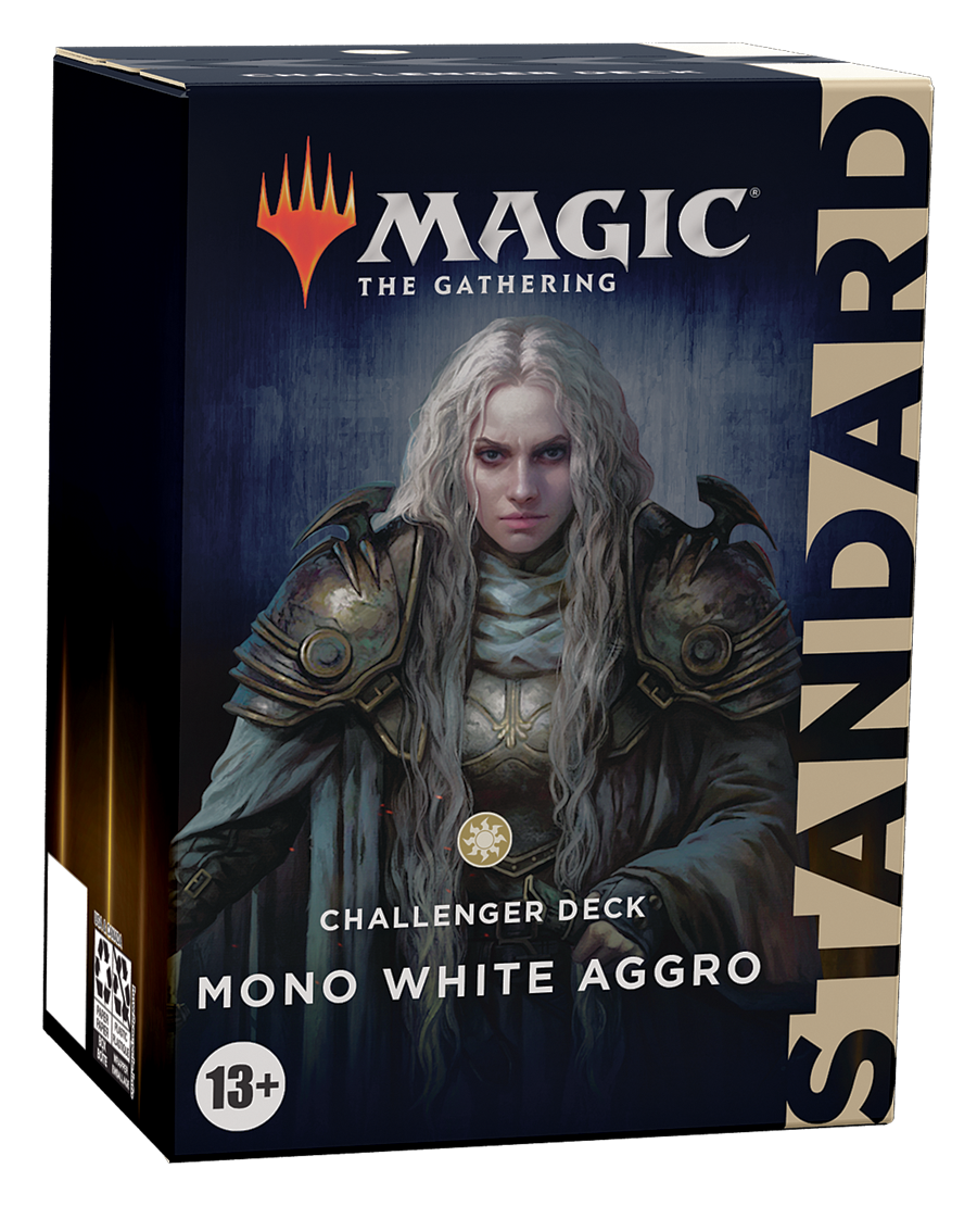 Magic the Gathering Challenger Deck 2022 Mono White Aggro Decked Out