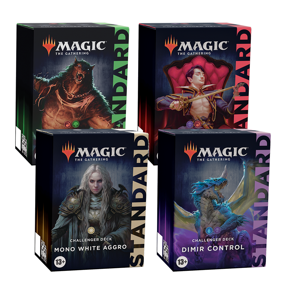 MTG Magic the Gathering 2022 STANDARD Challenger Decks SET of 4