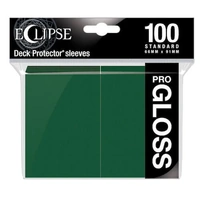 ULTRA PRO Deck Protector Standard - Gloss 100ct Forest Green- Eclipse