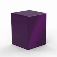 Ultimate Guard: Deck Box – Boulder 100+ – Solid Purple