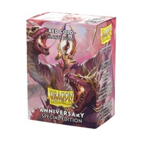 Dragon Shield – Box 100 Matte Dual – Anniversary Special Edition: Red Gold