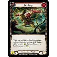 3x Bare Fangs (Red)  - EVR