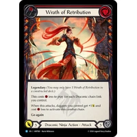 Wrath of Retribution (Red) (Extended Art Rainbow Foil) - HNT