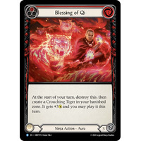 Blessing of Qi (Red) - MST