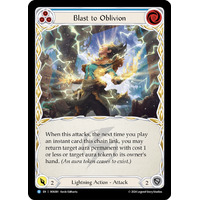 Blast to Oblivion (Blue) (Rainbow Foil) - ROS