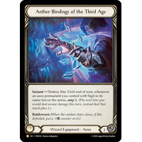 Aether Bindings of the Third Age (Cold Foil) - ROS