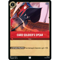 Card Soldier's Spear (134) FOIL - AZU