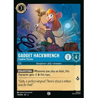 Gadget Hackwrench - Creative Thinker (139) FOIL - AZU