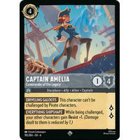 Captain Amelia - Commander of the Legacy (192) FOIL - AZU