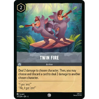 Twin Fire (197) FOIL - AZU