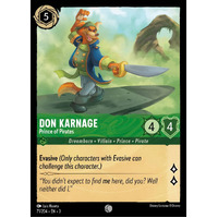 Don Karnage - Prince of Pirates  (71) FOIL - ITI