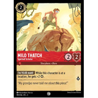 Milo Thatch - Spirited Scholar  (115) FOIL - ITI