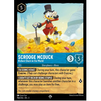 Scrooge McDuck - Richest Duck in the World  (154) FOIL - ITI