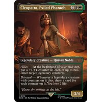 Cleopatra, Exiled Pharaoh (Borderless) FOIL - ACR