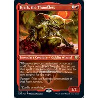 Krark, the Thumbless (Etched) FOIL - CMR