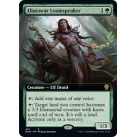 Llanowar Loamspeaker (Extended Art) FOIL - DMU