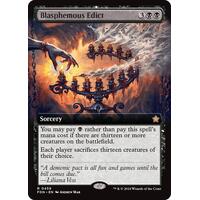 Blasphemous Edict (Extended Art) FOIL - FDN