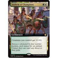 Anthem of Champions (Extended Art) FOIL - FDN