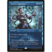 Sinister Sabotage FOIL - FNM