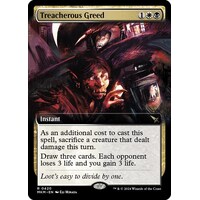 Treacherous Greed (Extended Art) FOIL - MKM