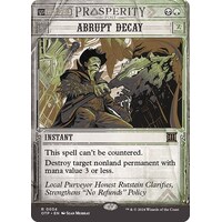 Abrupt Decay FOIL - OTP