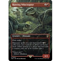 Hunting Velociraptor (Borderless) - REX