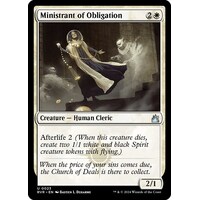 Ministrant of Obligation - RVR