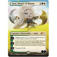 Ajani, Mentor of Heroes (Borderless) - SLD