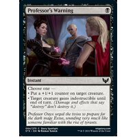 Professor's Warning FOIL - STX