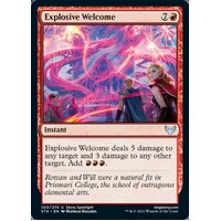 Explosive Welcome FOIL - STX