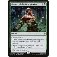 Return of the Wildspeaker - TLP