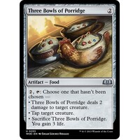 Three Bowls of Porridge - WOE