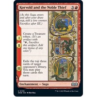 Korvold and the Noble Thief FOIL - WOE