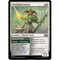 Woodland Acolyte FOIL - WOE