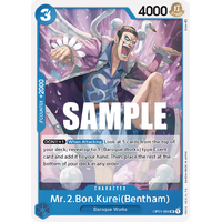 Mr.2.Bon.Kurei (Bentham) - OP-01