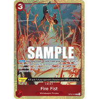 Fire Fist (Alternate Art) - OP-03