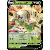 Chesnaught V (Holofoil) - SWSH12: Silver Tempest (SWSH12)