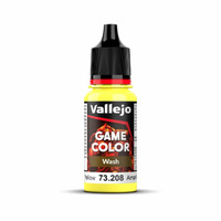 Vallejo Game Colour - Wash - Yellow  18ml