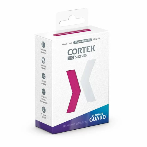 Cortex Standard Size Sleeves Pink (100)