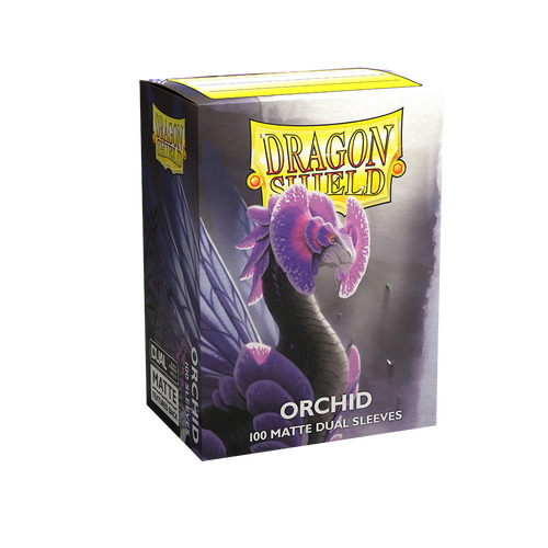 Dragon Shield - Box 100 - Orchid Matte Dual Sleeves