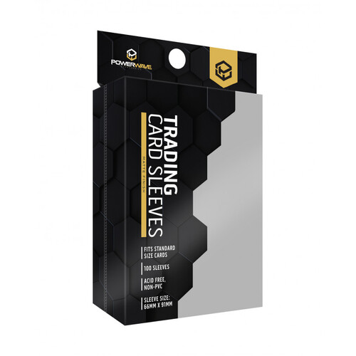 Powerwave Matte Card Sleeves - 100 Clear