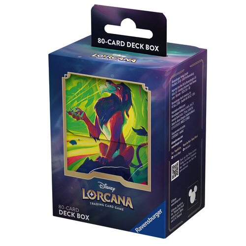 Disney Lorcana: Series 6 - Scar Deck Box