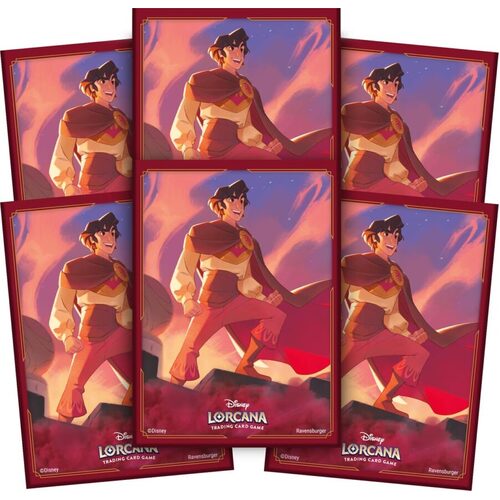 Disney Lorcana: Series 5 - DLC Shimmering Skies - Aladdin Sleeves