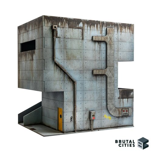 Brutal Cities MDF Terrain: The Institute