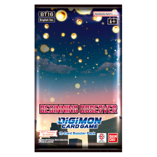 Digimon Card Game Series 16 Beginning Observer BT16 Booster