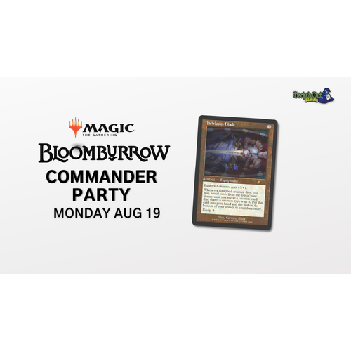 MTG Bloomburrow Commander Party