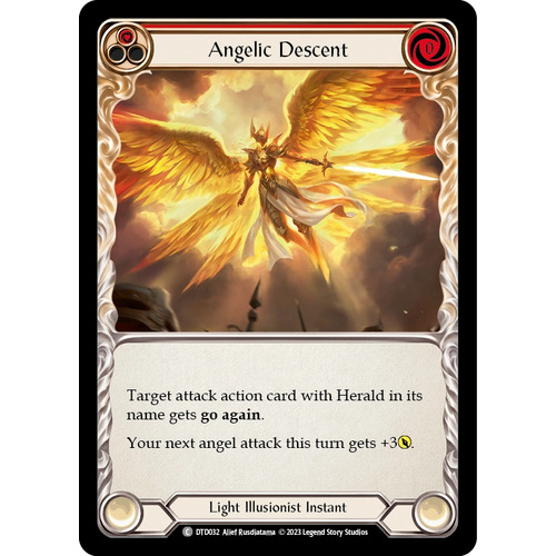 Angelic Descent (Red) - DTD