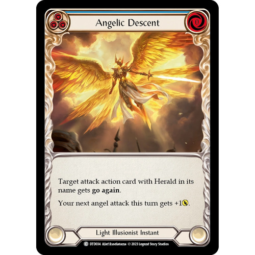 Angelic Descent (Blue) - DTD